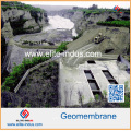 Geomembrane de HDPE pour l&#39;usine de traitement des eaux d&#39;égout